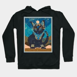 Bastet (4), lapis lazuli Hoodie